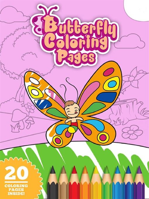 Title details for Cute Butterfly Coloring Printable Book For Kids--Easy and Cute Style Coloring Pages of Different Butterflies by FUN PRINTING PRESS - Available